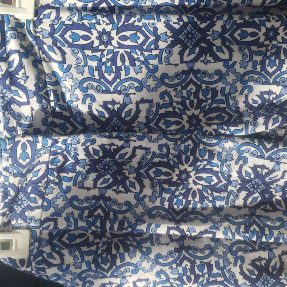💙MILLY Blue/White Pants